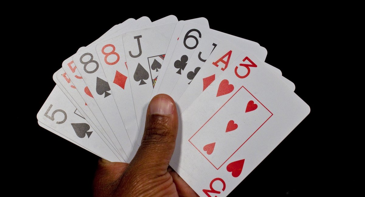 A hand of cards