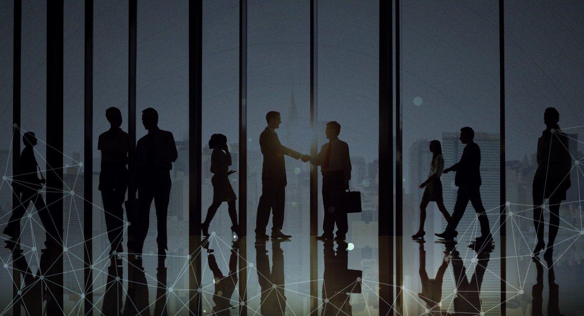 A first meeting between two people
