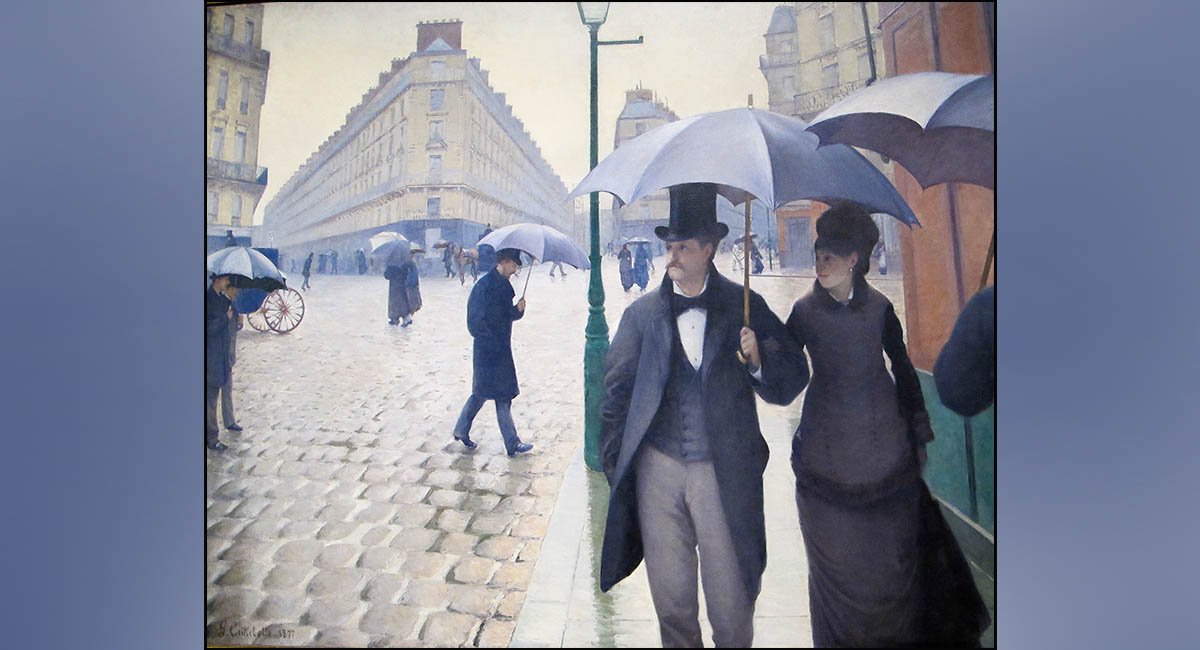"Paris Street, Rainy Day" by Gustave Caillebotte